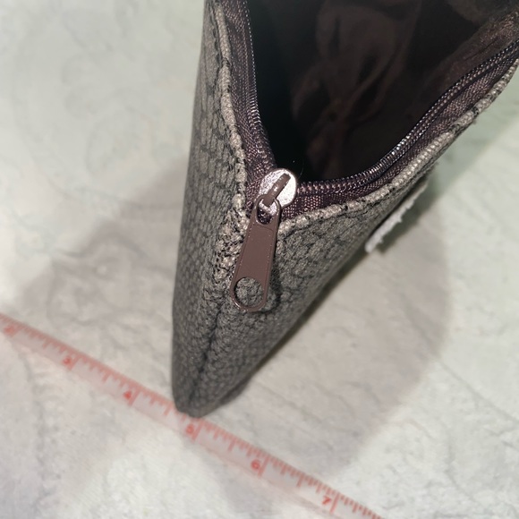 Canvas Black Animal Print Cosmetic Bag - Picture 5 of 12